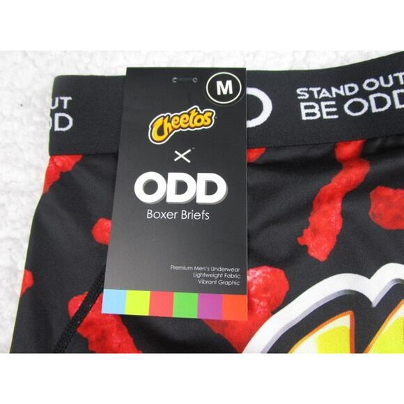 ODD Flamin' Hot Cheeto Chips Design Men's Size Medium Underwear Boxer Briefs - Picture 3 of 3